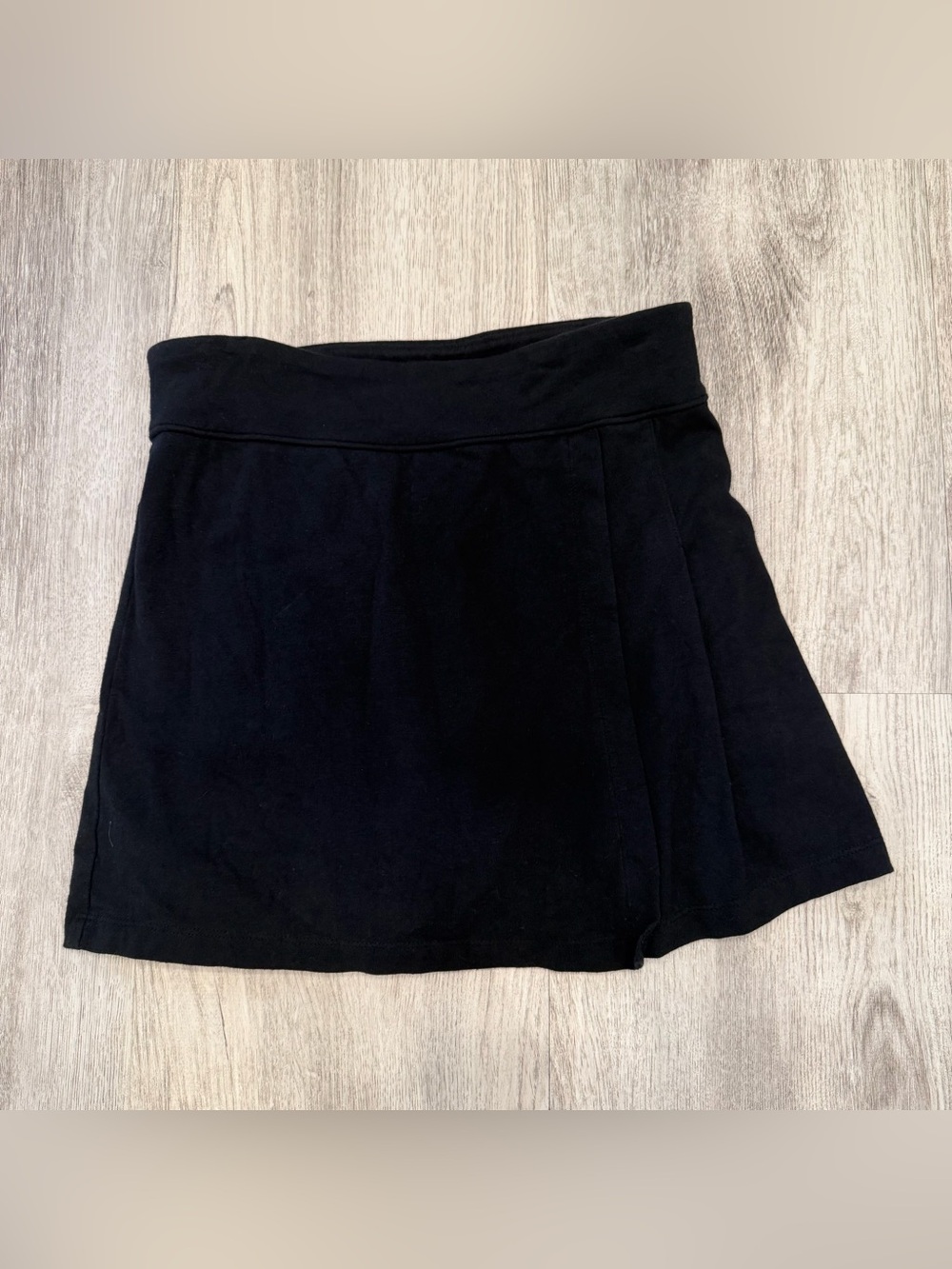 Abercrombie Kids Black Pleated Skort Size 11/12 Cotton Tennis School Preppy